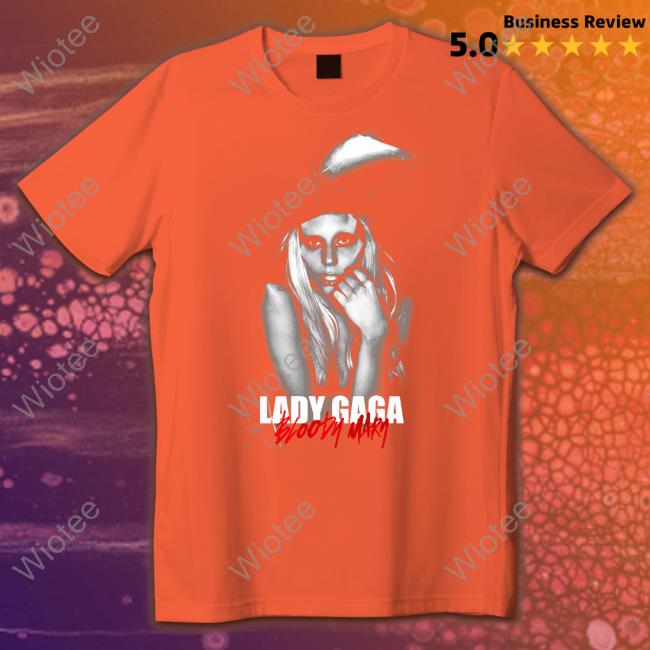 Lady Gaga Bloody Mary Photo Hoodie Interscope Lady Gaga Bloody Mary Photo Sweatshirt