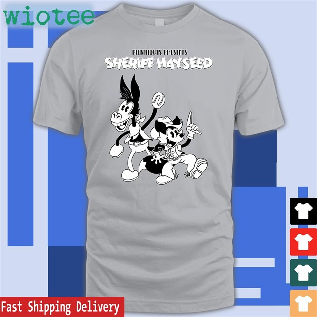 Fanfiber Merch Piemations Presents Sheriff Hayseed Hoodie