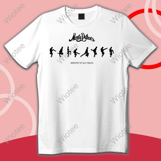Monty Python Merch Ministry Of Silly Walks Shirts Montypythononlinestore