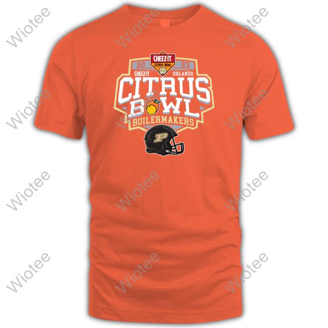 Cheez-It Orlando Citrus Bowl Purdue Boilermakers 2023 Tee Shirt Boilers Purdue 2023 Cheez-It Citrus Bowl Orlando T Shirt