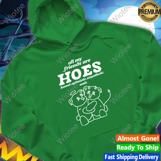 All My Friends Are Hoes Honest Optimistic Empathetic Souls Long Sleeve All My Friends Are Hoes Long Sleeve T Shirt
