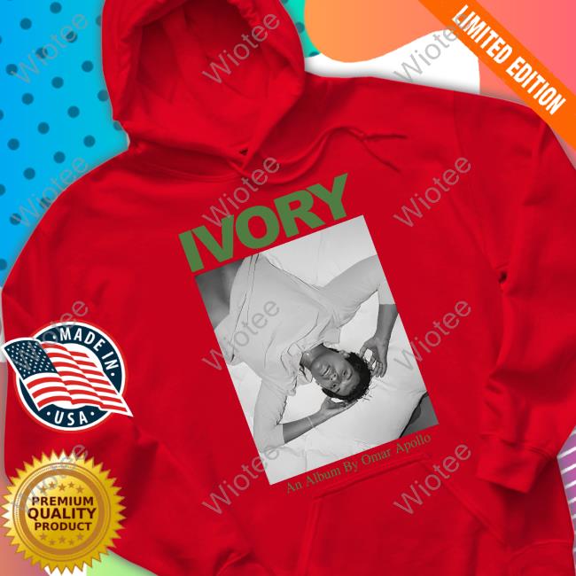 Official Omar Apollo Merch Ivory Album Photo Tee Omar Apollo Merch Ivory An Album By Omar Apollo Hoodie