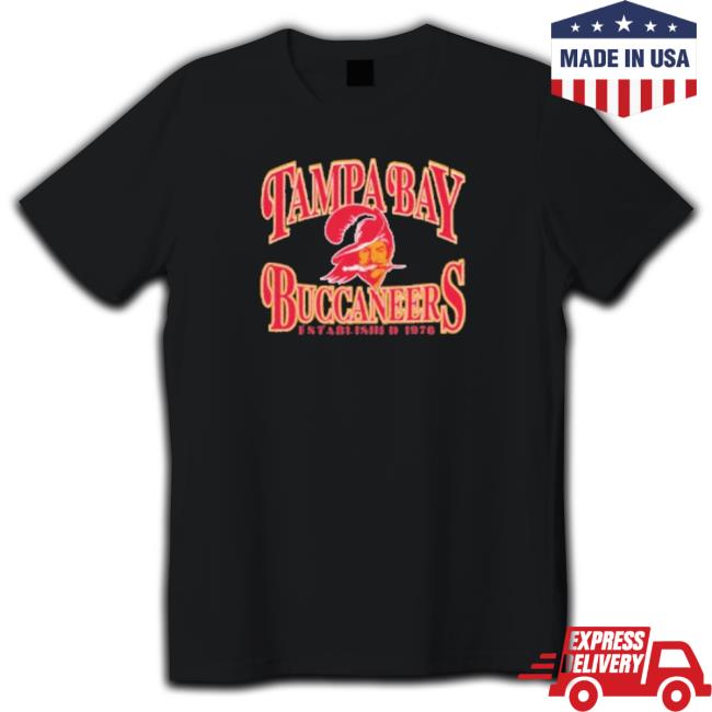 Official Tampa Bay Buccaneers est 1976 playability Shirts Tampa Bay Buccaneers est 1976 playability Shirt