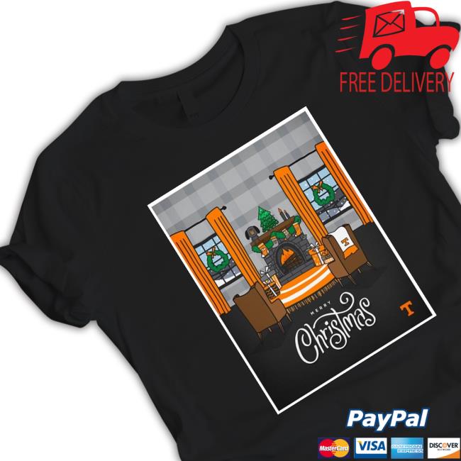 Vol Nation Christmas Poster Merry Christmas Tennessee Volunteers T-Shirt