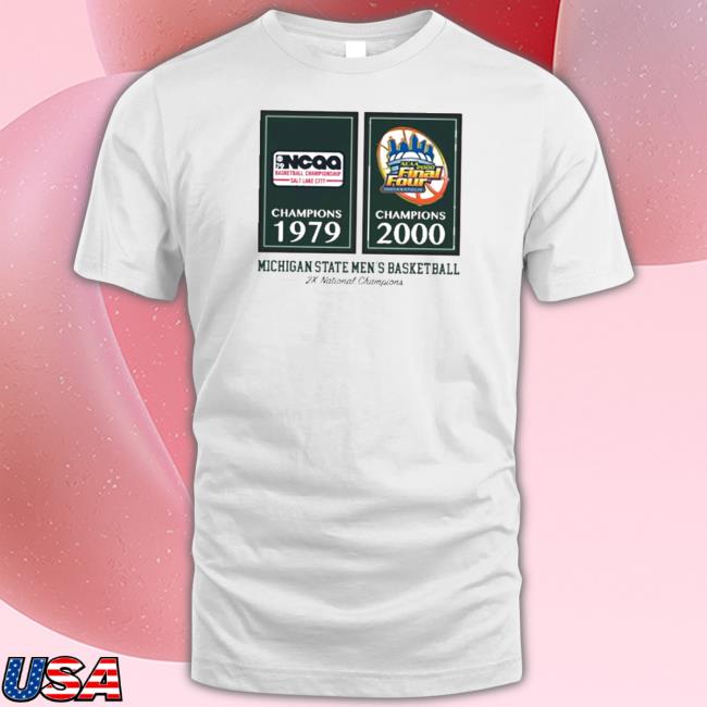 Official Michigan state men’s basketball banners Shirts