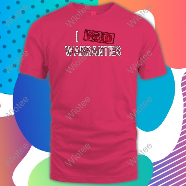 Tylertube Merch I Void Warranties Long Sleeve T Shirt Bunkerbranding