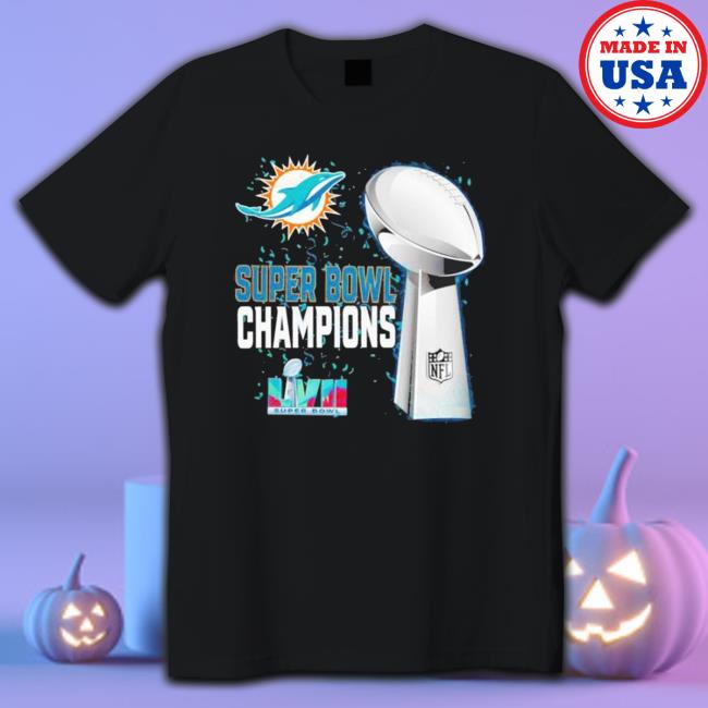Miami Dolphins Super Bowl Lvii 2023 Champions Crewneck Sweatshirt Miami Dolphins Super Bowl Lvii 2023 Champions Shirts