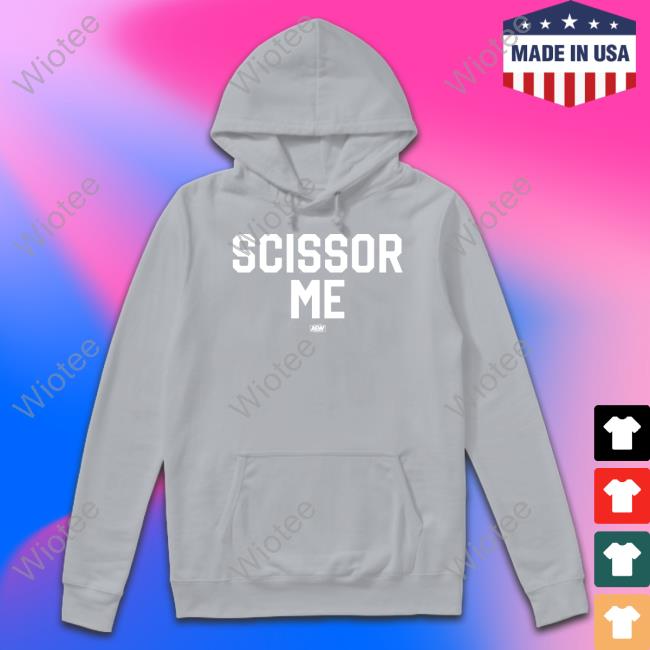 AEW Shop All Elite Wrestling The Acclaimed Scissor Me Long Sleeve Tee