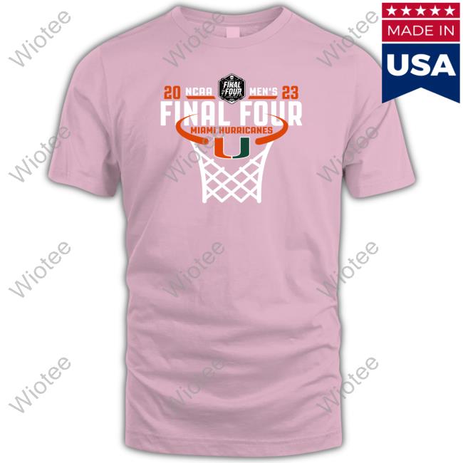 Official Allcanes Miami 2023 Final Four Net T-Shirt Official Allcanes Miami 2023 Final Four Net T-Shirt