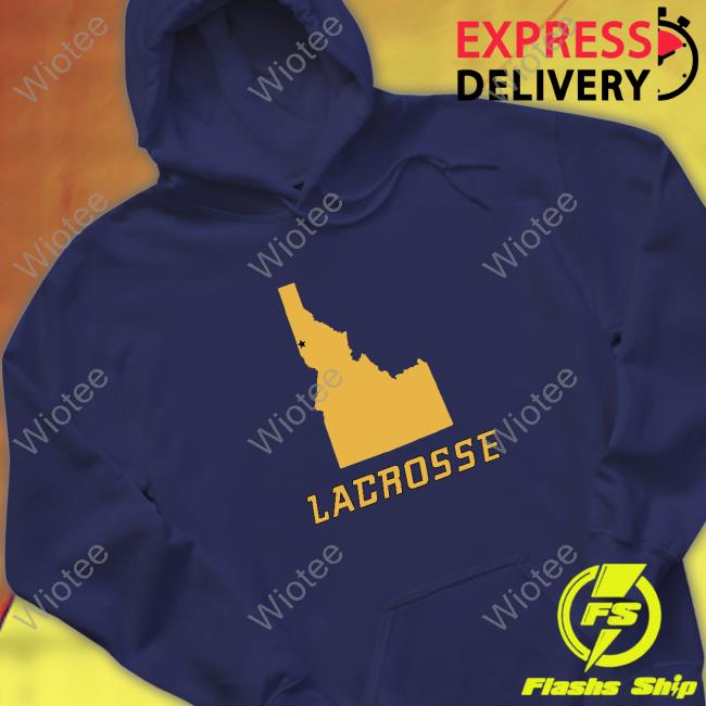 Official Idaho Men's Lacrosse Varsity Club Lacrosse Bella Long Sleeve T Shirt Official Varsity Club Lacrosse Bella T-Shirt