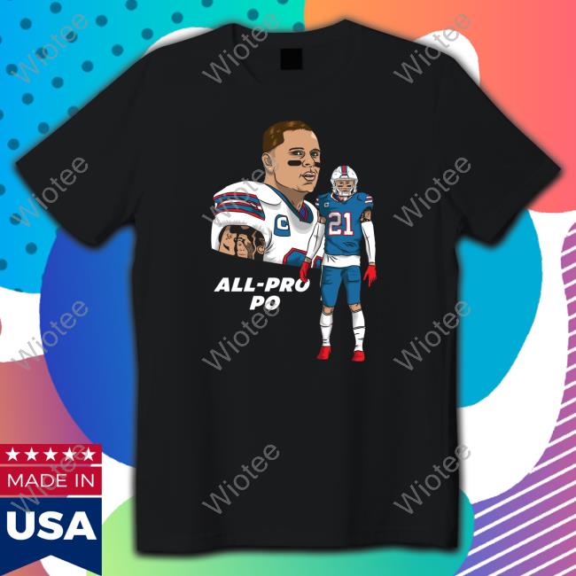 All Pro Po T-Shirt Jordan Poyer All Pro Po T Shirt