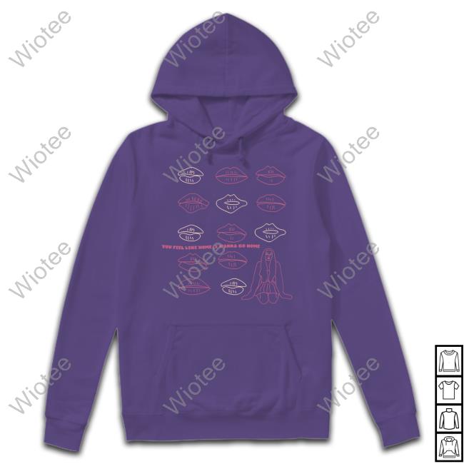 Russ Merch You Feel Like Home I Wanna Go Home Hoodie