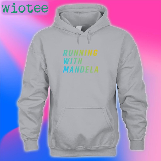 Running With Mandela Sweatshirts Mandela Barnes For US Senate Merch Running With Mandela Tee Shirt