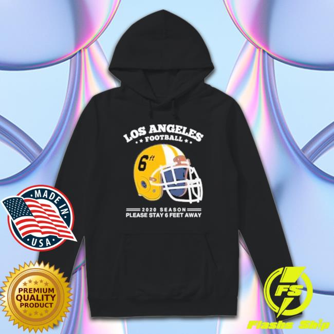 Los Angeles Chargers Spirit Stay 6Ft Away Chargers T-Shirt