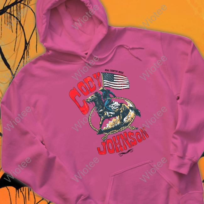 Cody Johnson Real Country Music Rodeo Tee Shirt Cody Johnson Real Country Music Rodeo Tee Shirt