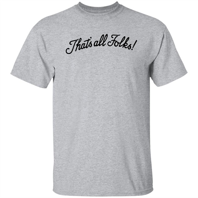 Jeff Asher That’s All Folks T Shirt Anthony Davis Jeff Asher That’s All Folks T Shirt Anthony Davis