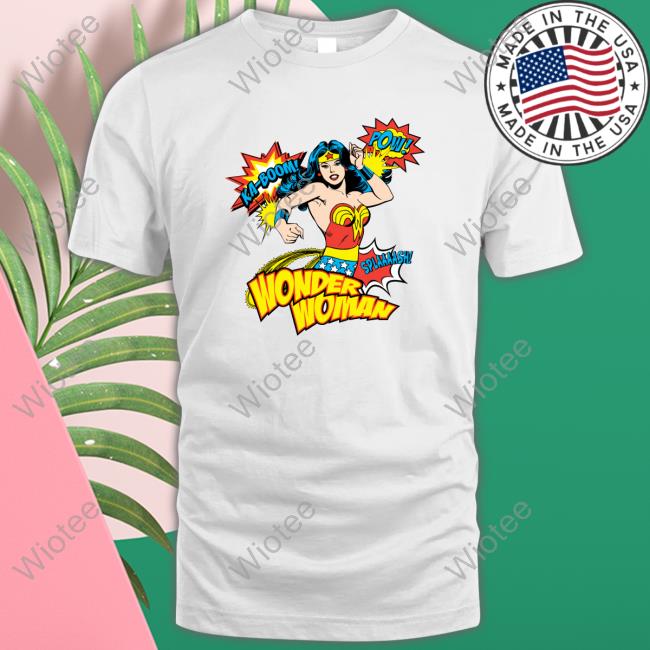 Official Dc Comics Retro Wonder Woman Long Sleeve Tee Shirt
