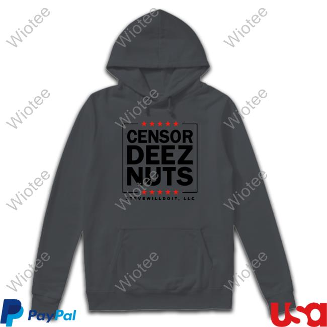 Censor Deez Nuts Hoodie