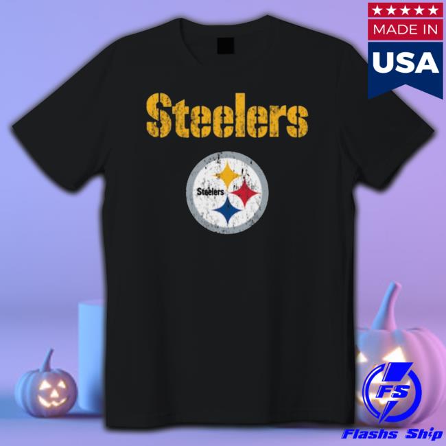 Pittsburgh Steelers Majestic Threads Lockup Shirt