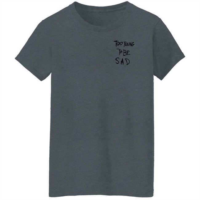 Tate Mcrae Merch Too Young To Be Sad Hoodie Tate Mcrae Merch Too Young To Be Sad Hoodie