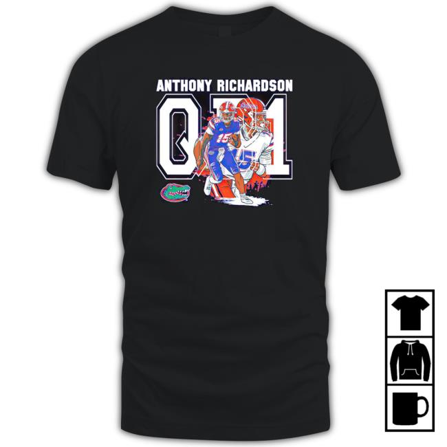 Ncaa Football Florida Anthony Richardson T-Shirt Ncaa Football Florida Anthony Richardson Tee Shirt