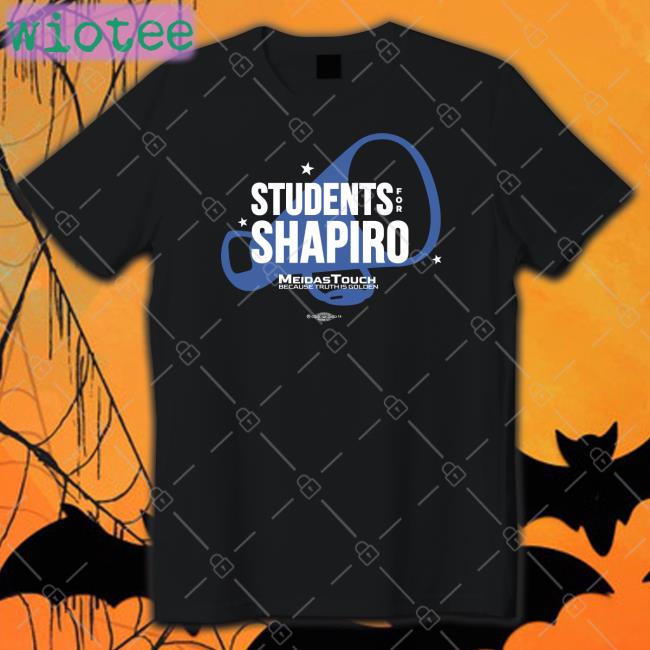 Meidastouch Merch Students For Shapiro Long Sleeve T Shirt