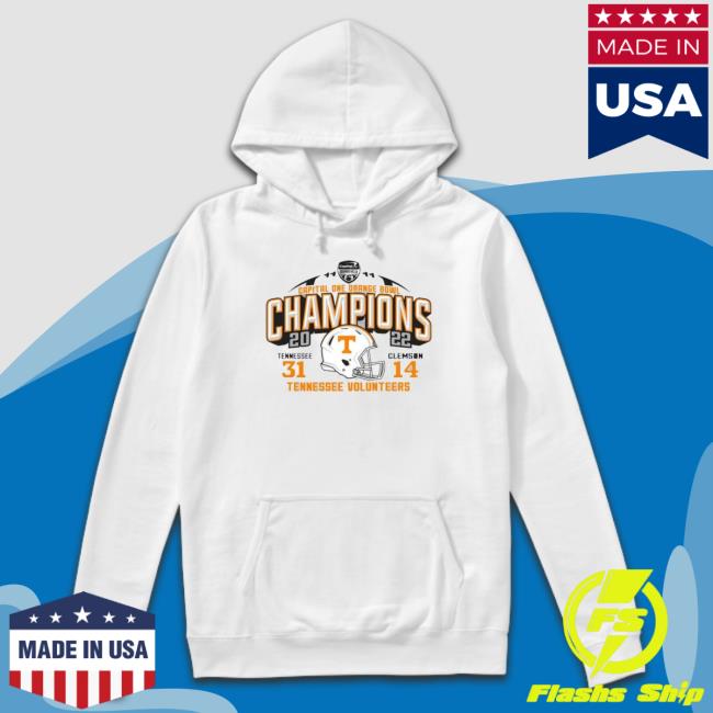 Tennessee Volunteers 2022 Orange Bowl Champions Score Sweater