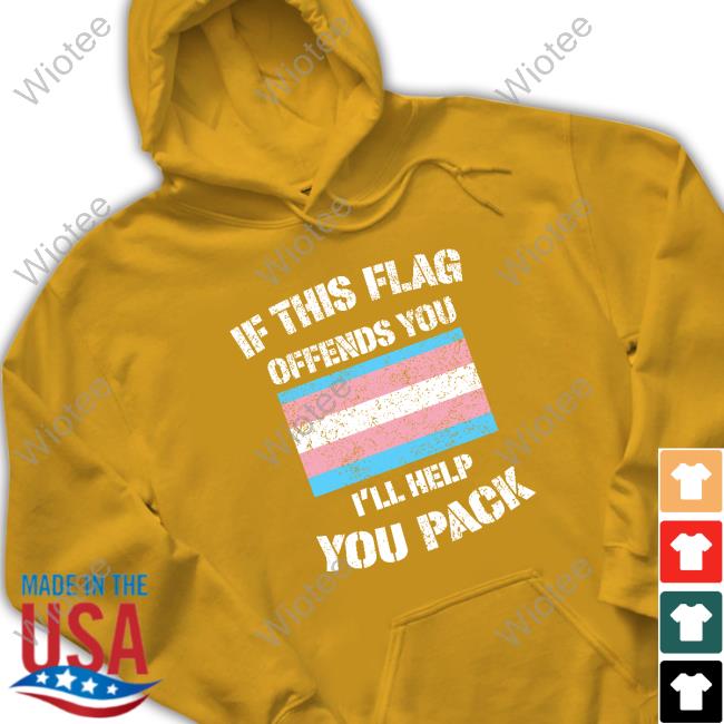 Wil410 If This Flag Offends You I'll Help You Pack Long Sleeve T Shirt