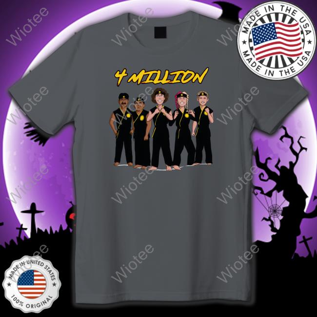 Official Baylen Levine Merch 4 Million Subscribers White T Shirt Baylen Levine 4 Million Subscribers White T Shirt