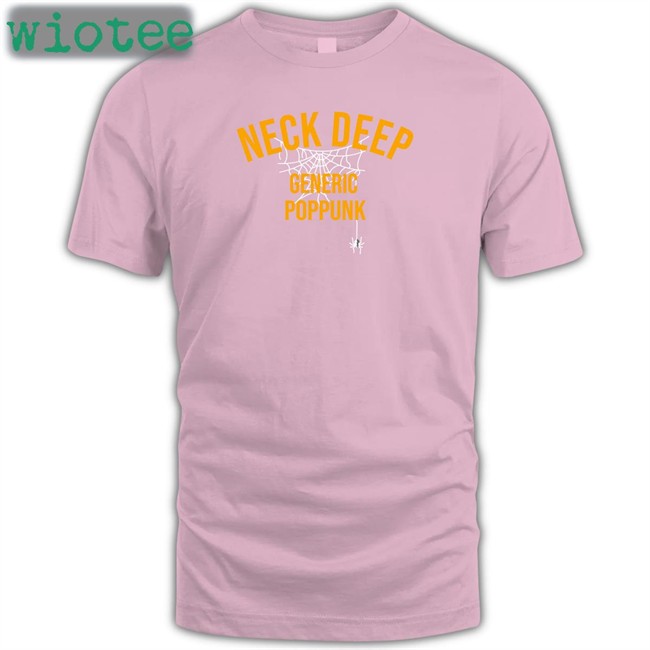 Funny Neckdeepstore Merch Generic Pop Punk Halloween Neck Deep Generic Pop Punk Shirt Restock Due To Popular Demand