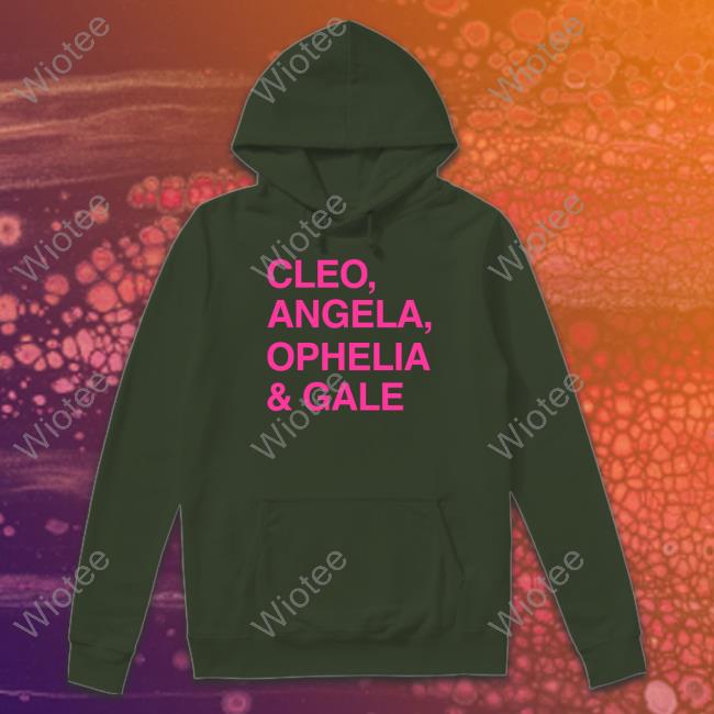 Lumineers Merch Cleo Angela Ophelia Gale Hooded Sweatshirt