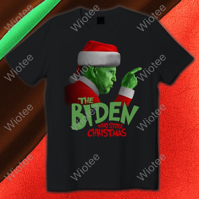 Grinch The Biden Who Stole Christmas Tank Top