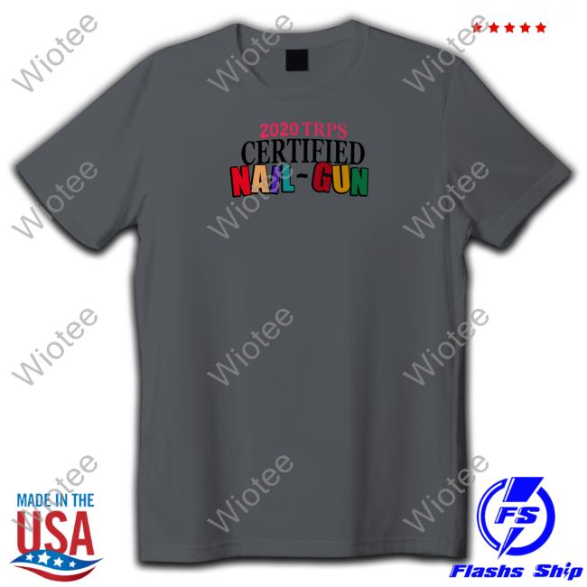Andy 222 Merch 2020 Trps Certified Nail-Gun Hoodie Andy 222 Merch 2020 Trps Certified Nail-Gun Hooded Sweatshirt