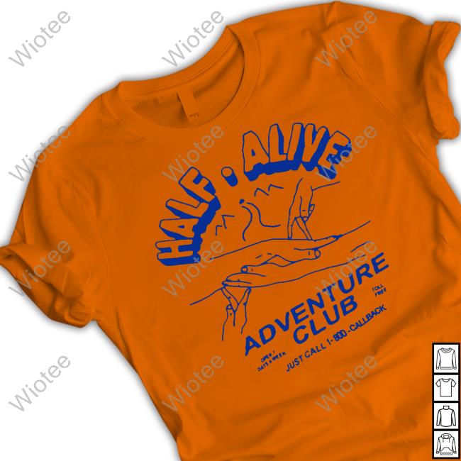 Official Half Alive Merch Adventure Club Hoodie