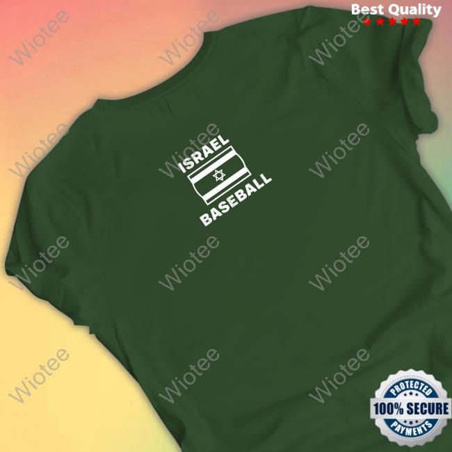 Spin Rate Israel Baseball T Shirts Spin Rate Shirts