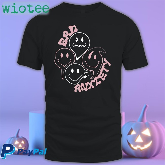 Bad Anxiety Black Crewneck Sweatshirt