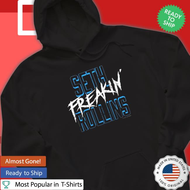 Seth Freakin Rollins Blue Text Tee
