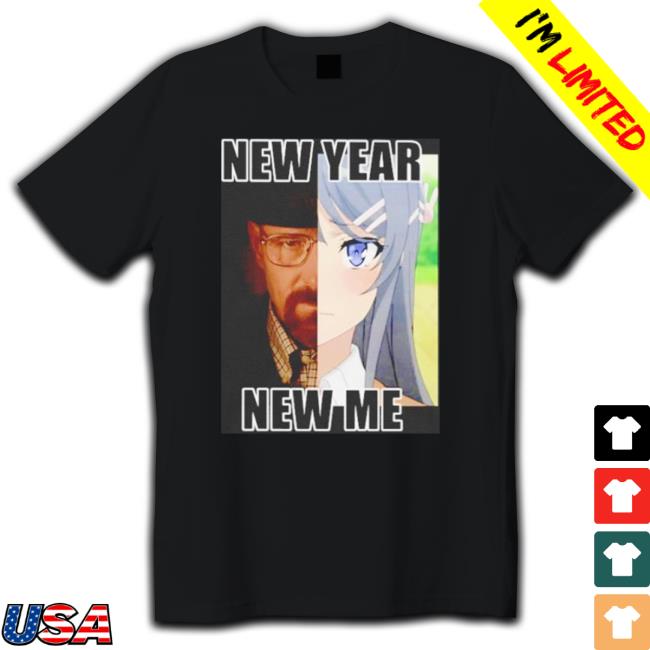 New Year New Me Walter White T-Shirt New Year New Me Walter White Long Sleeve Shirt