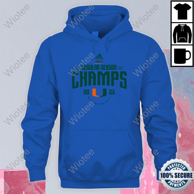 allCanes ACC Regular Season Champions 2023 Shirts Official ACC Regular Season Champions 2023 Sweatshirt