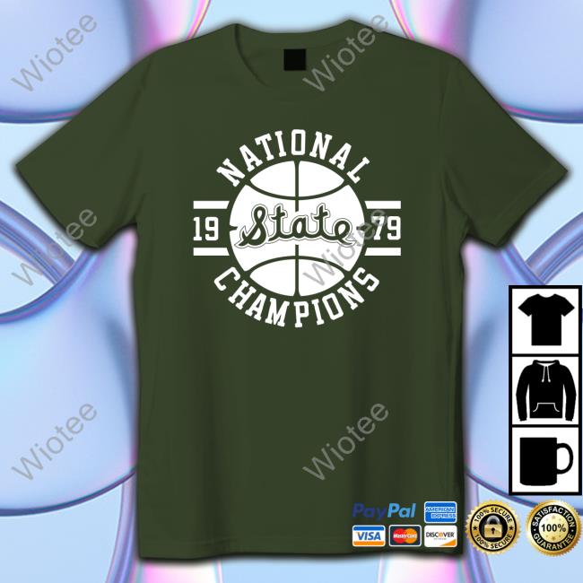 State Basketball 1979 National Champions Tee Shirts Forest