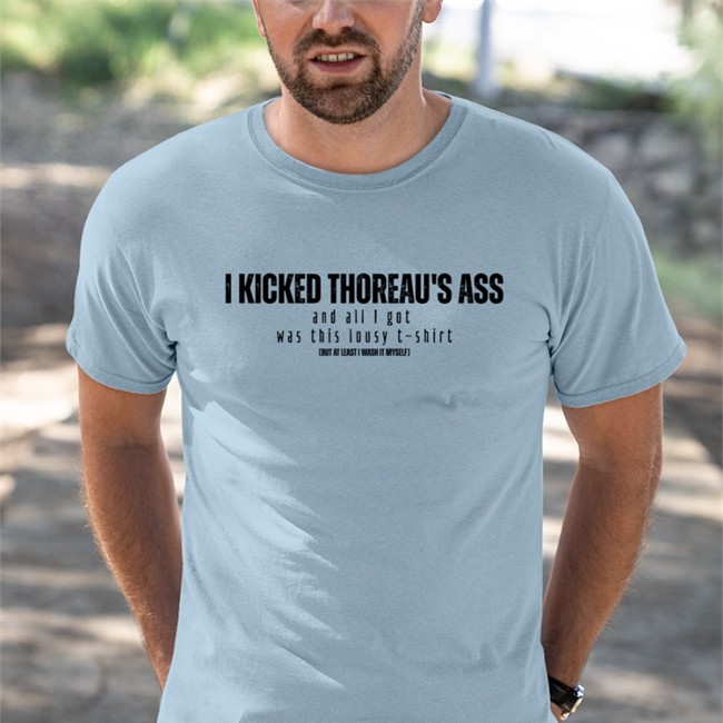Kick Thoreau's Ass But At Least I Wash It Myself Tank Kick Thoreau's Ass Tank