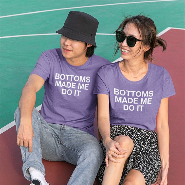 Bottoms Made Me Do It Shirt Weird Thrift Store Shirts Bottoms Made Me Do It Shirts