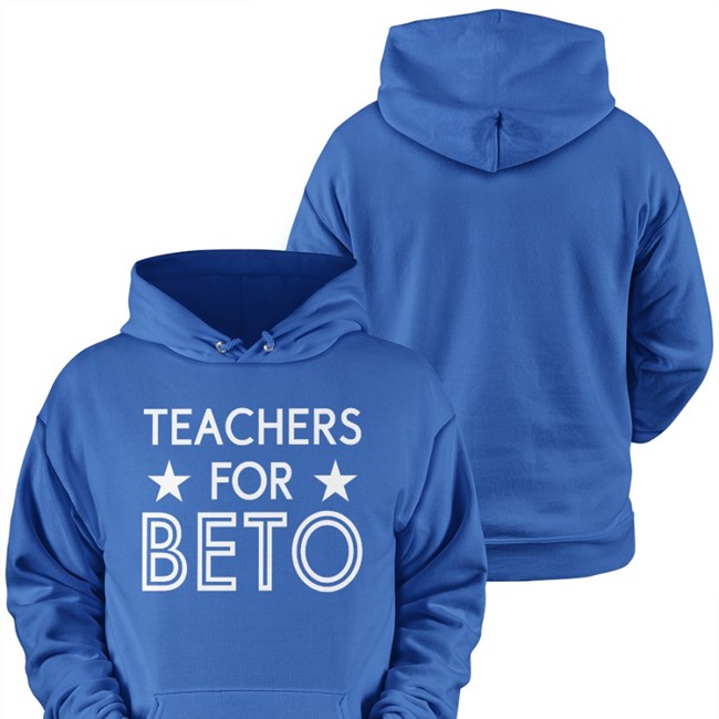 Teachers For Beto Long Sleeve T Shirt Beto O'Rourke