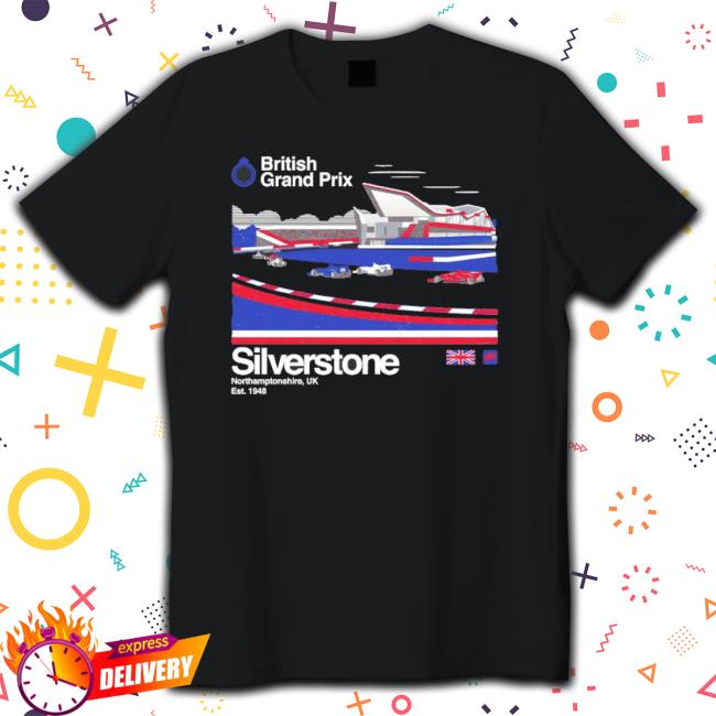 British Grand Prix Silverstone Circuit Uk Long Sleeve Shirt