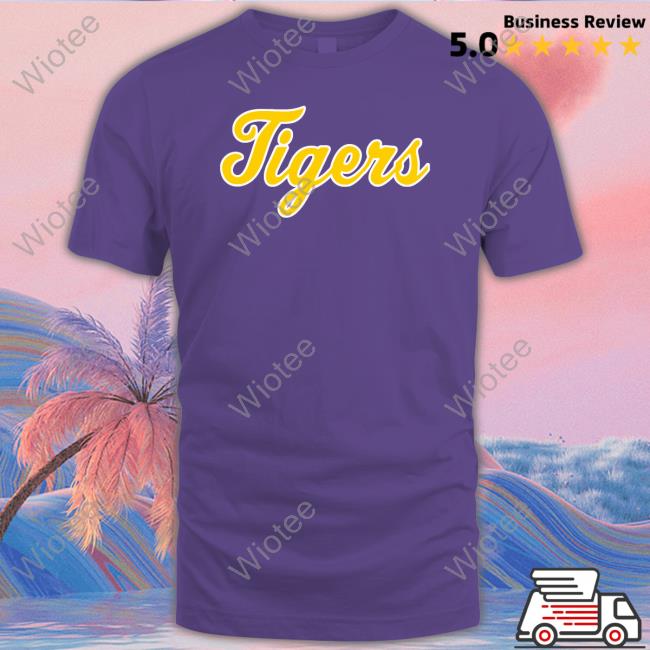 LSU Softball Script Tigers Shirt