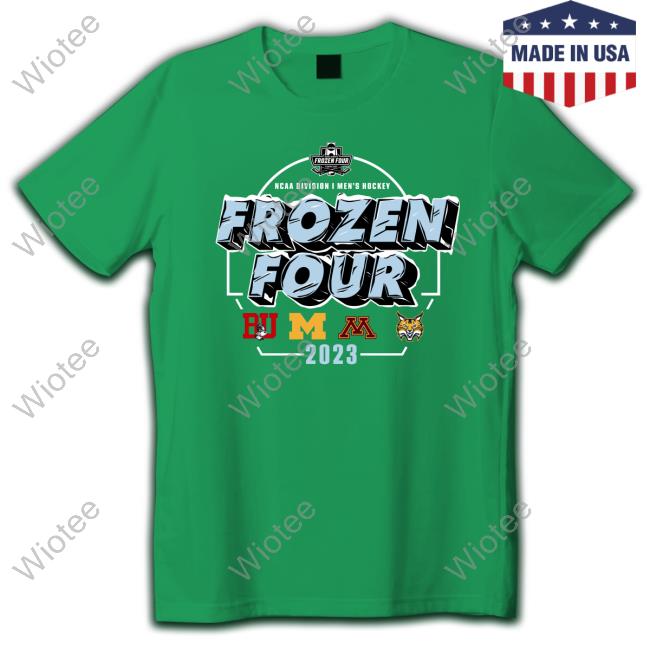 NCAA Frozen Four Ice Hockey Sweatshirt Fanatics 2023 NCAA Frozen Four Ice Hockey Shirts