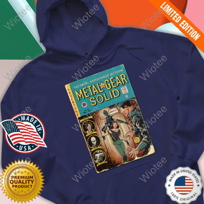 Metal Gear Solid Comic Book Covers T-Shirt