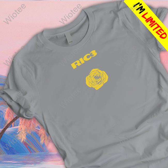 Daniel Ricciardo Merch Ric3 Rose Crewneck Sweatshirt