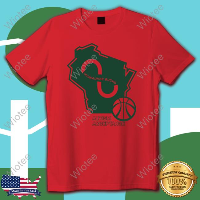 Aj Green Milwaukee Bucks Autism Acceptance Tee Shirt