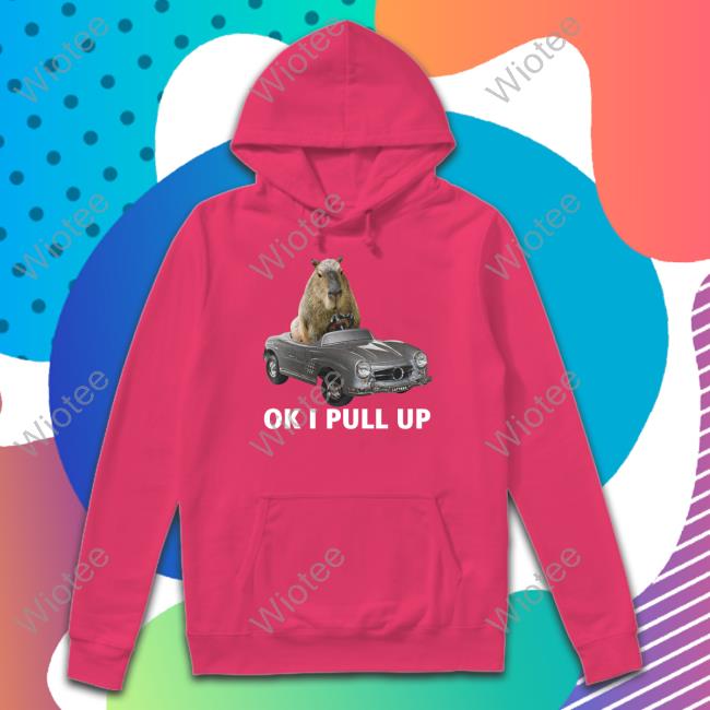 Official Capy Car Ok I Pull Up Tee Shirt Capybara Man Capy Car Tee Ok I Pull Up